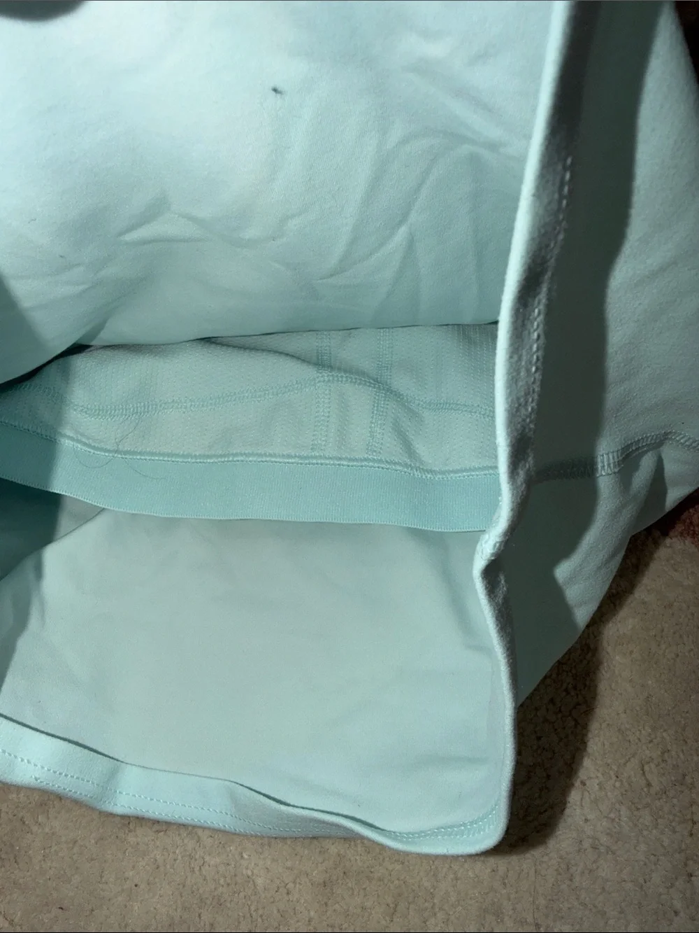Athleta Girl Mint Racerback Crop Tank and Drawstring Backpack